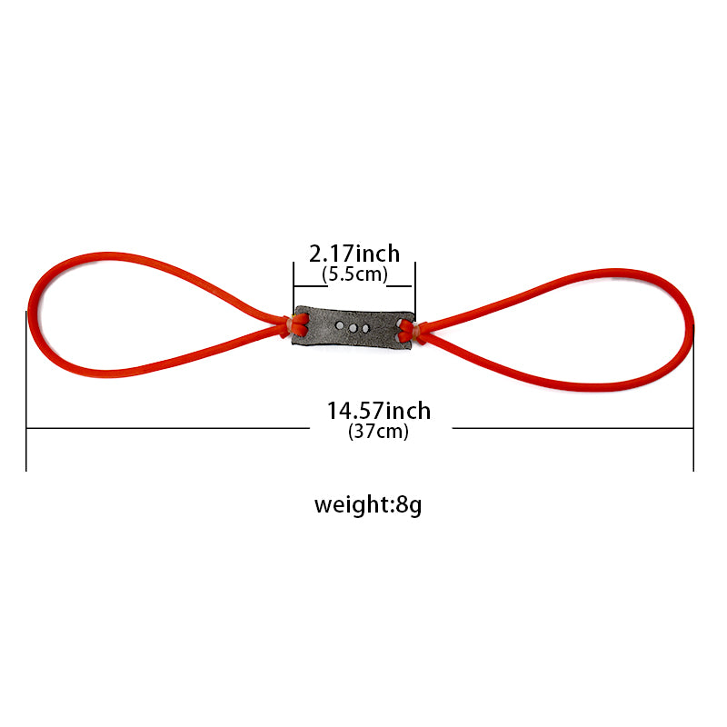 Piaoyu Rubber Band 1 Set=6 Pieces R015 - High-Tension Slingshot Replacement Flat Rubber Bands - Image 3