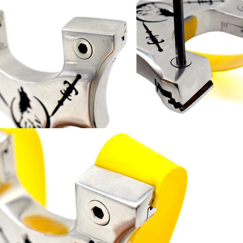 Piaoyu Stainless Steel Slingshot S015
