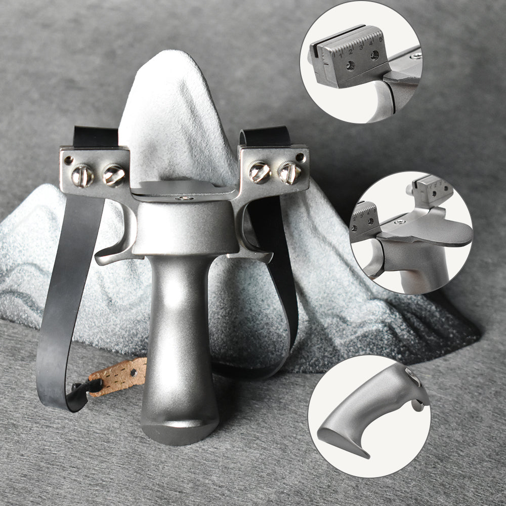 Piaoyu Stainless Steel Slingshot C033