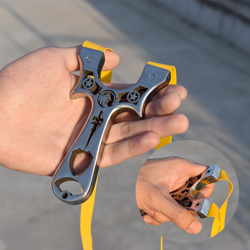 Piaoyu Stainless Steel Slingshot S019