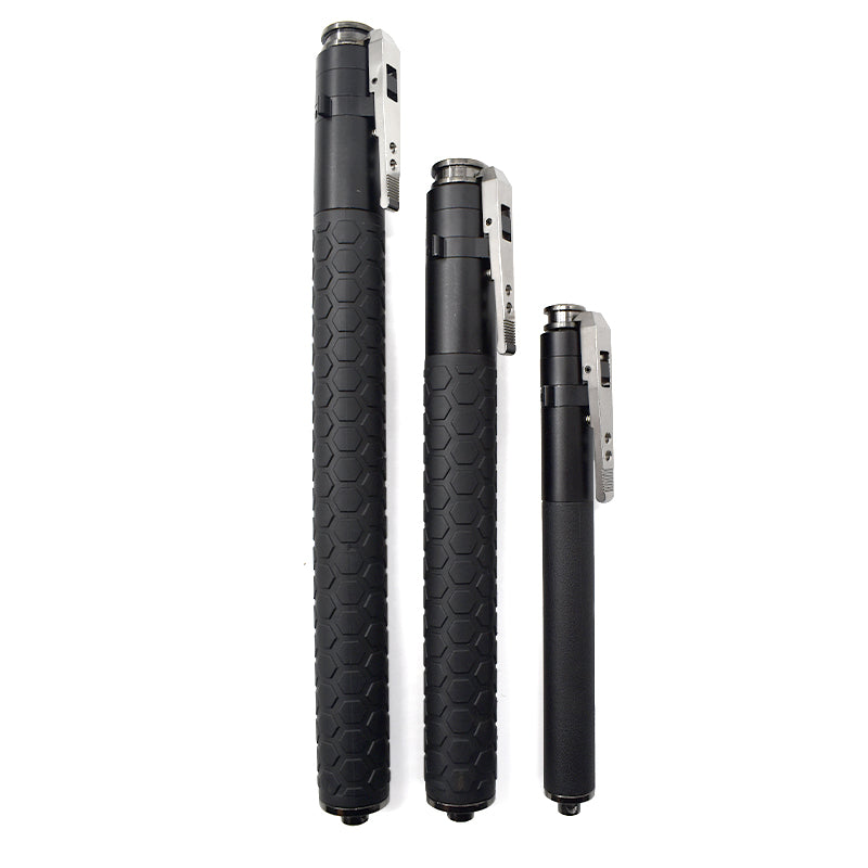 Spring Type Three-section Self-defense Telescopic Baton Car Self-defense Weapon Police Baton Telescopic Baton