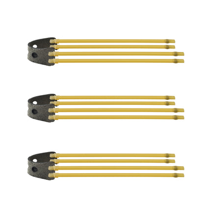 Piaoyu 2-Layer Flat Slingshot Rubber Bands 1 Set=6 Pieces R004 - High-Tension Slingshot Replacement Flat Rubber Bands - High-Tension Slingshot Replacement Flat Rubber Bands - High-Tension Slingshot Replacement Flat Rubber Bands