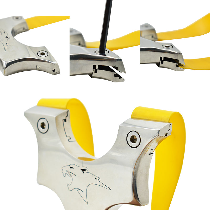 Piaoyu Stainless Steel Slingshot S006