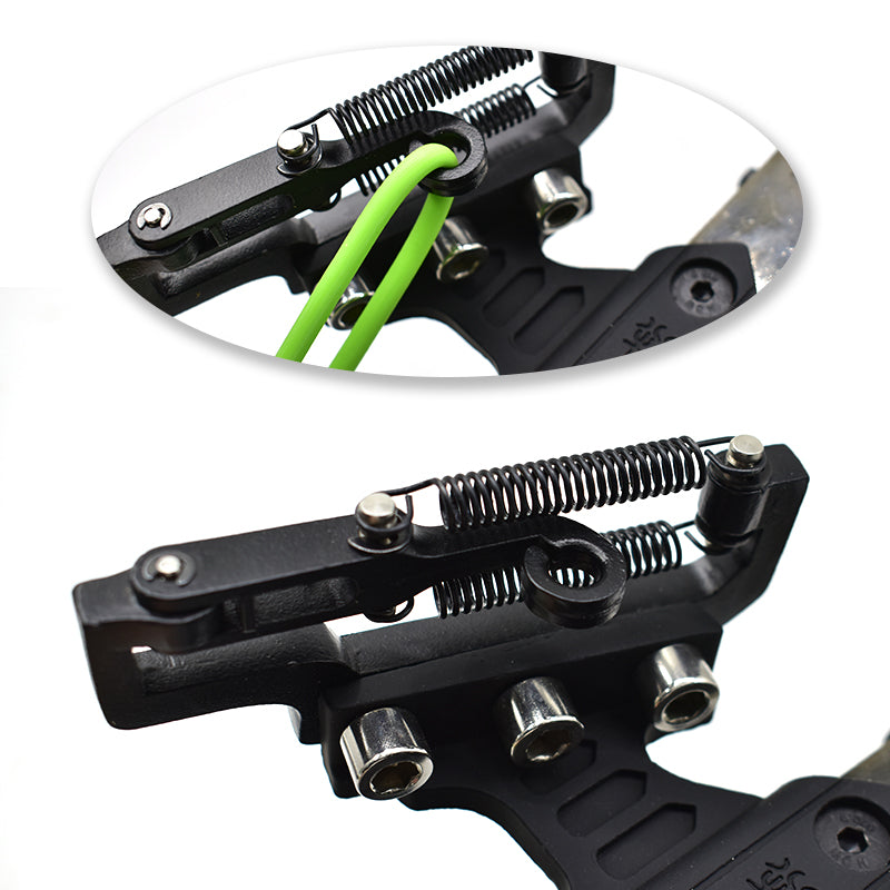 Professional Slingshot with Wrist and Laser Sight Hunting Slingshot for Adults with Rubber Bands