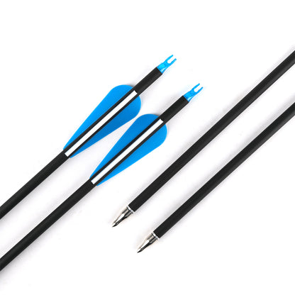 Piaoyu 30" Carbon Arrows-Archery Target Practice Hunting Arrows - High-Performance Slingshot Hunting Gear