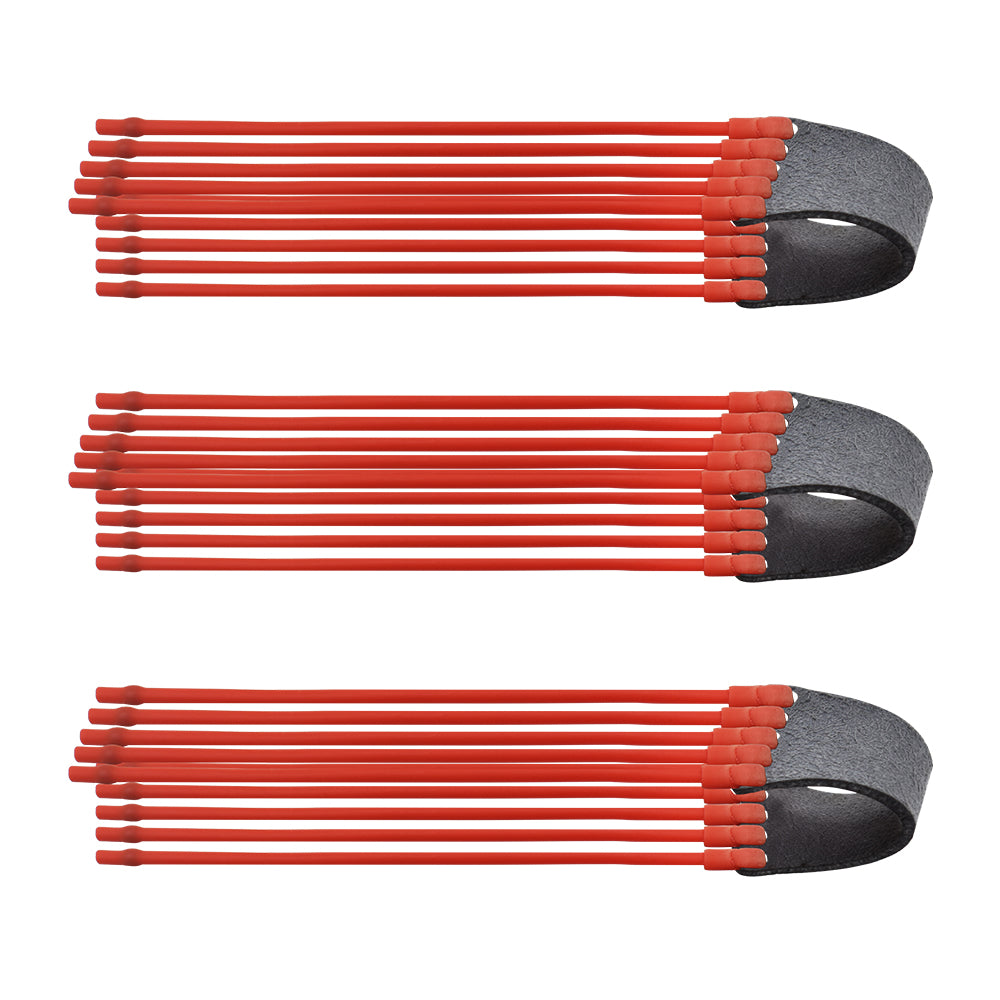 Piaoyu 5-Layer Flat Slingshot Rubber Bands 1 Set=6 Pieces R005 - High-Tension Slingshot Replacement Flat Rubber Bands - High-Tension Slingshot Replacement Flat Rubber Bands - High-Tension Slingshot Replacement Flat Rubber Bands