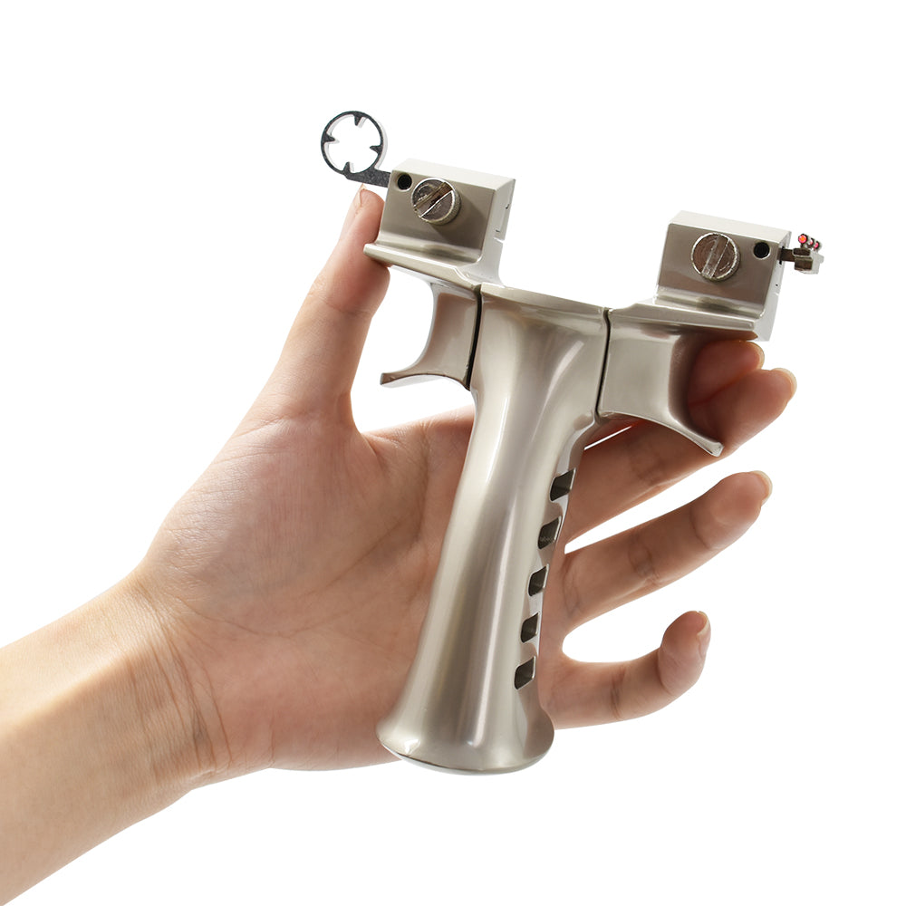 Piaoyu Alloy Slingshot A011 - Professional Stainless Steel Hunting Catapult