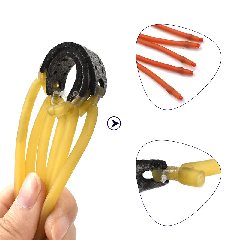 Piaoyu Rubber Band R020 - High-Tension Slingshot Replacement Flat Rubber Bands - Image 3