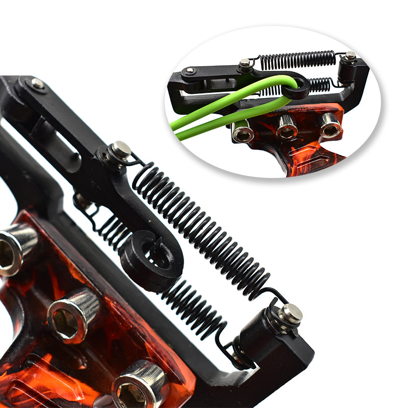 Professional Slingshot with Wrist and Laser Sight Hunting Slingshot for Adults with Rubber Bands