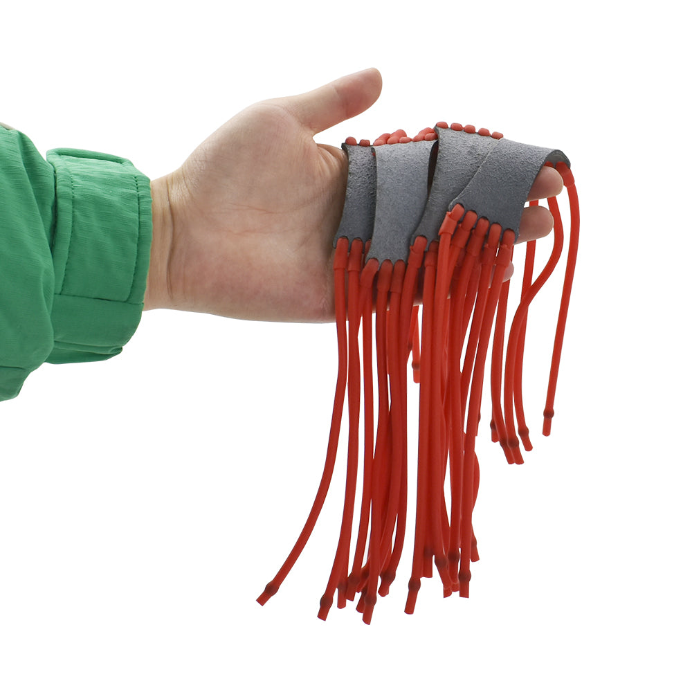 Piaoyu 5-Layer Flat Slingshot Rubber Bands 1 Set=6 Pieces R005 - High-Tension Slingshot Replacement Flat Rubber Bands - High-Tension Slingshot Replacement Flat Rubber Bands - High-Tension Slingshot Replacement Flat Rubber Bands