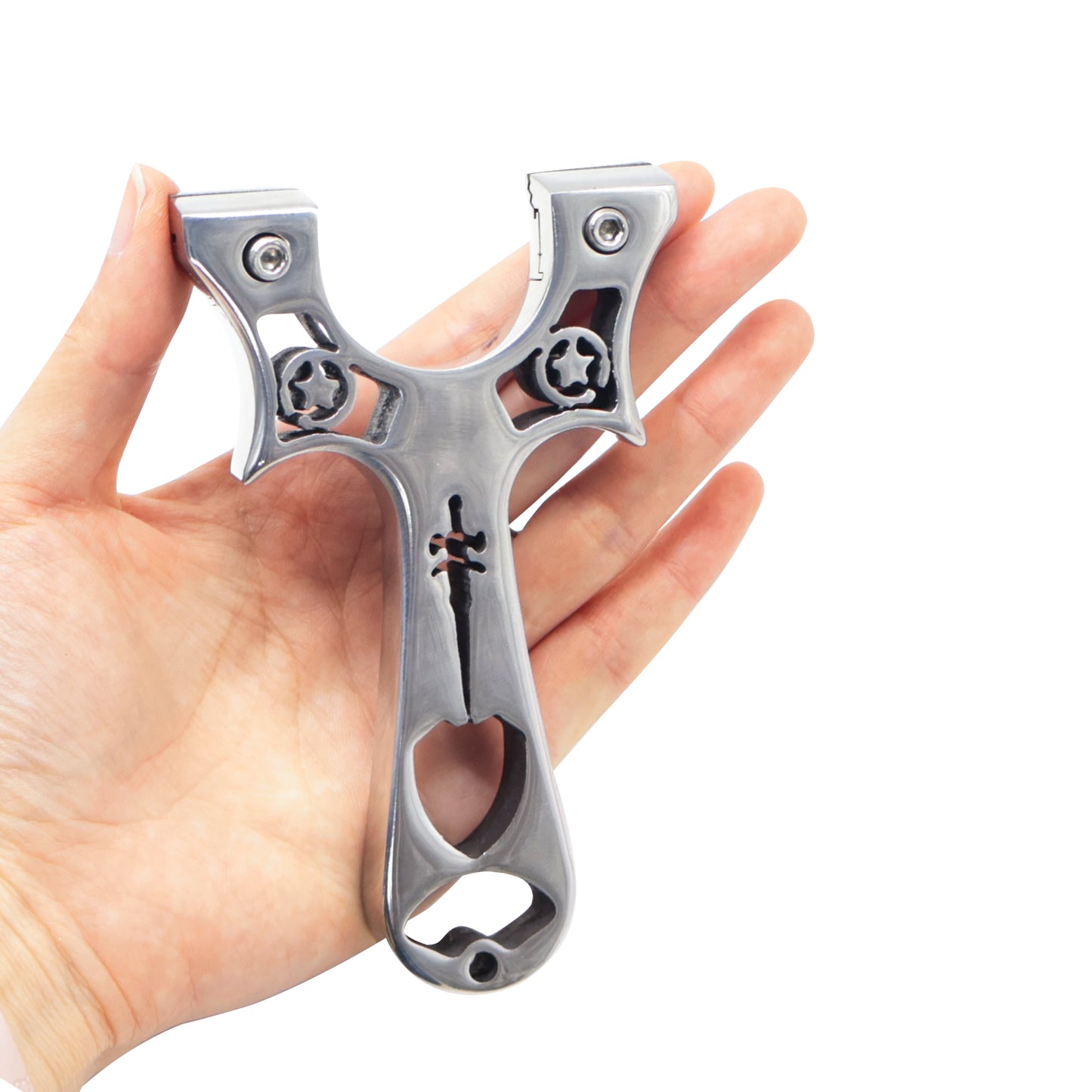 Piaoyu Stainless Steel Slingshot S004