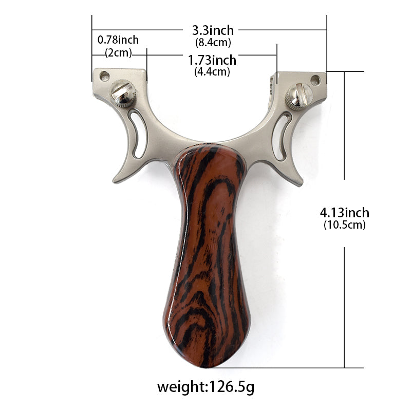 Piaoyu Alloy Slingshot A002 - Professional Stainless Steel Hunting Catapult