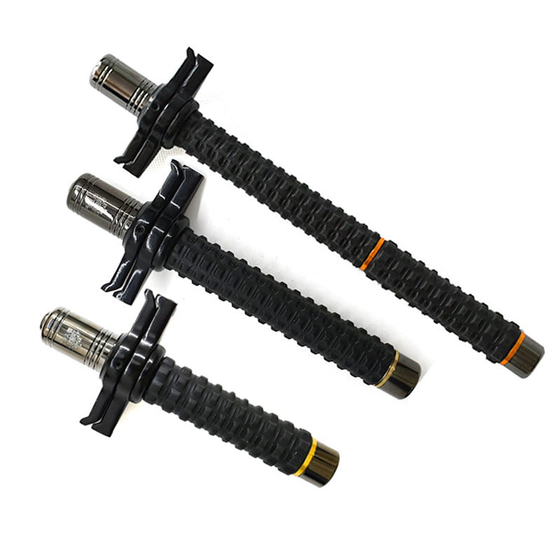 52cm/65cm/95cm High Quality Solid Three-section Telescopic Stick Car Self-defense Telescopic Stick