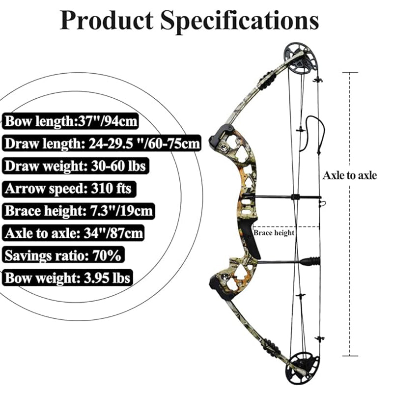 Piaoyu Compound Bow FH001 - Professional Archery Target Shooting & Hunting