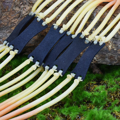 Piaoyu Rubber Band R024 4-Pack Value Set - High-Tension Slingshot Replacement Flat Rubber Bands - High-Tension Slingshot Replacement Flat Rubber Bands
