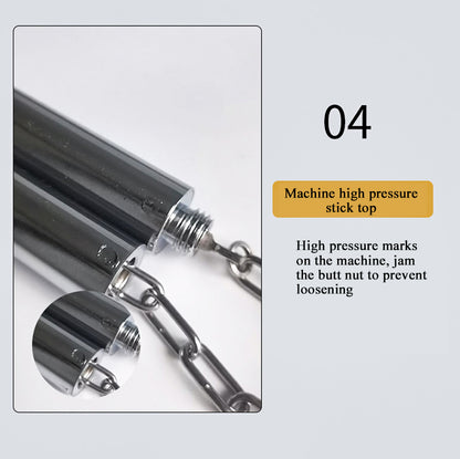 1pcs Storage Bag+1pcs Stainless Steel Nunchaku Martial Arts Stick Outdoor Crowbar Car Self-defense Stick