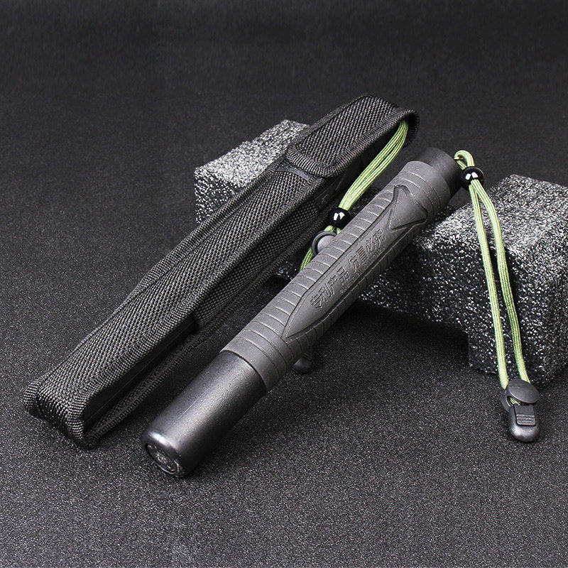 Long and Short Self-contained Telescopic Self-defense Stick Device 3-section Telescopic Knuckle Multi-function Tool