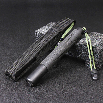 Long and Short Self-contained Telescopic Self-defense Stick Device 3-section Telescopic Knuckle Multi-function Tool