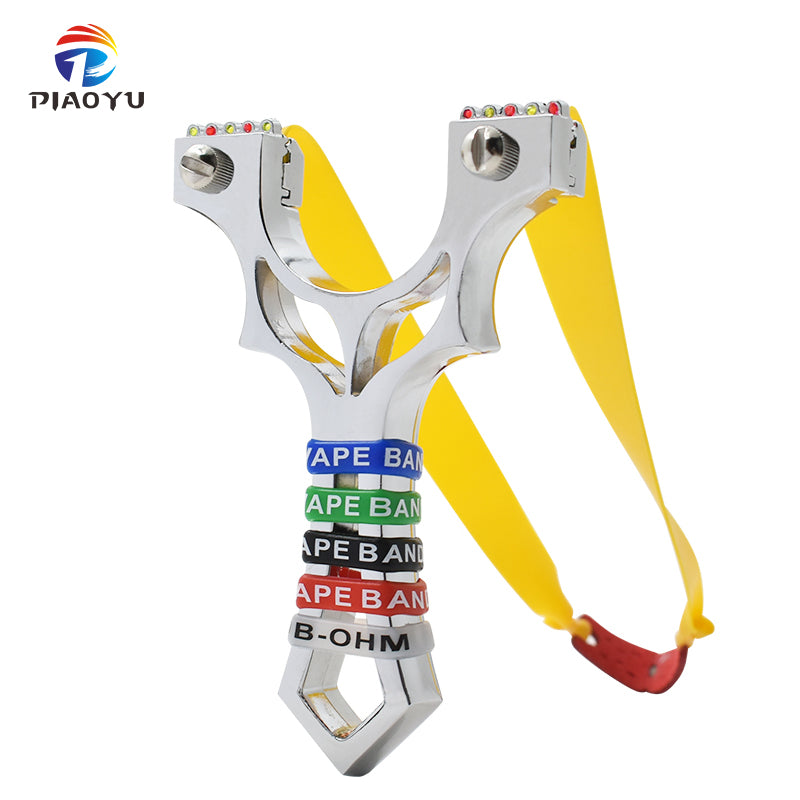 Piaoyu Alloy Slingshot A019 - Professional Stainless Steel Hunting Catapult