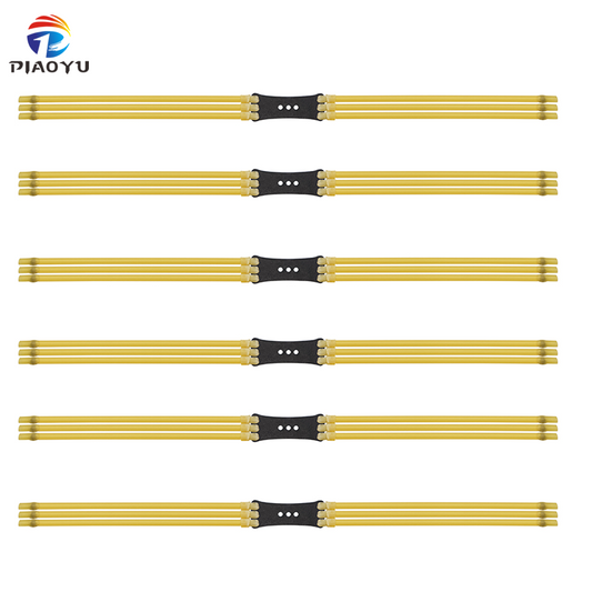 Piaoyu 2-Layer Flat Slingshot Rubber Bands 1 Set=6 Pieces R004