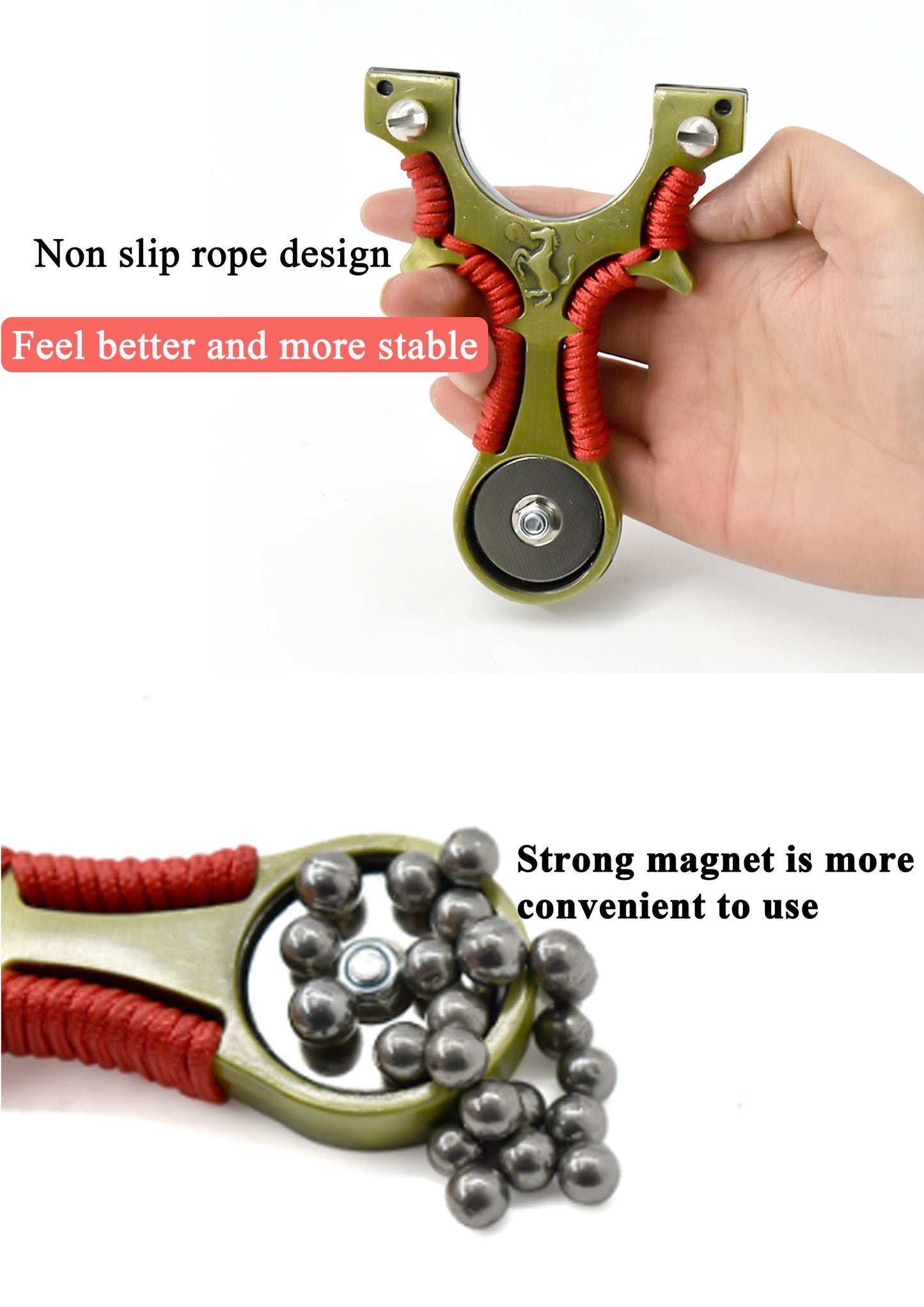 Piaoyu Alloy Slingshot A023 - Professional Stainless Steel Hunting Catapult