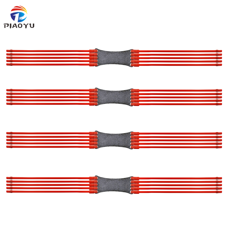 Piaoyu 5-Layer Flat Slingshot Rubber Bands 1 Set=6 Pieces R005 - High-Tension Slingshot Replacement Flat Rubber Bands - High-Tension Slingshot Replacement Flat Rubber Bands - High-Tension Slingshot Replacement Flat Rubber Bands