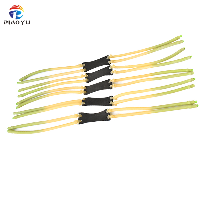 Piaoyu Rubber Band R026 5-Pack Value Set - High-Tension Slingshot Replacement Flat Rubber Bands - High-Tension Slingshot Replacement Flat Rubber Bands