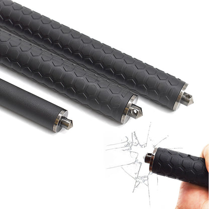 Spring Type Three-section Self-defense Telescopic Baton Car Self-defense Weapon Police Baton Telescopic Baton