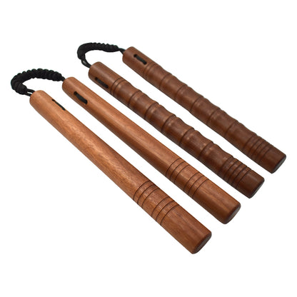 Nunchaku Rope Wood Two Sticks South American Rosewood High-grade Wooden Nunchaku Nunchaku