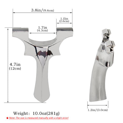 Piaoyu Stainless Steel Slingshot C027