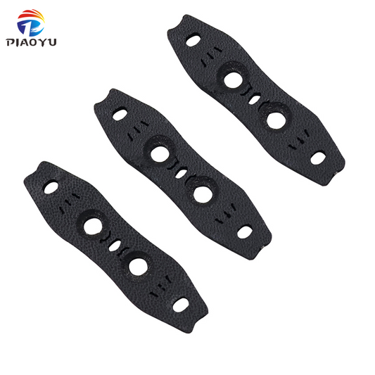 Piaoyu Slingshot Accessories Black Slingshot Pouch 1sets=100piece P002