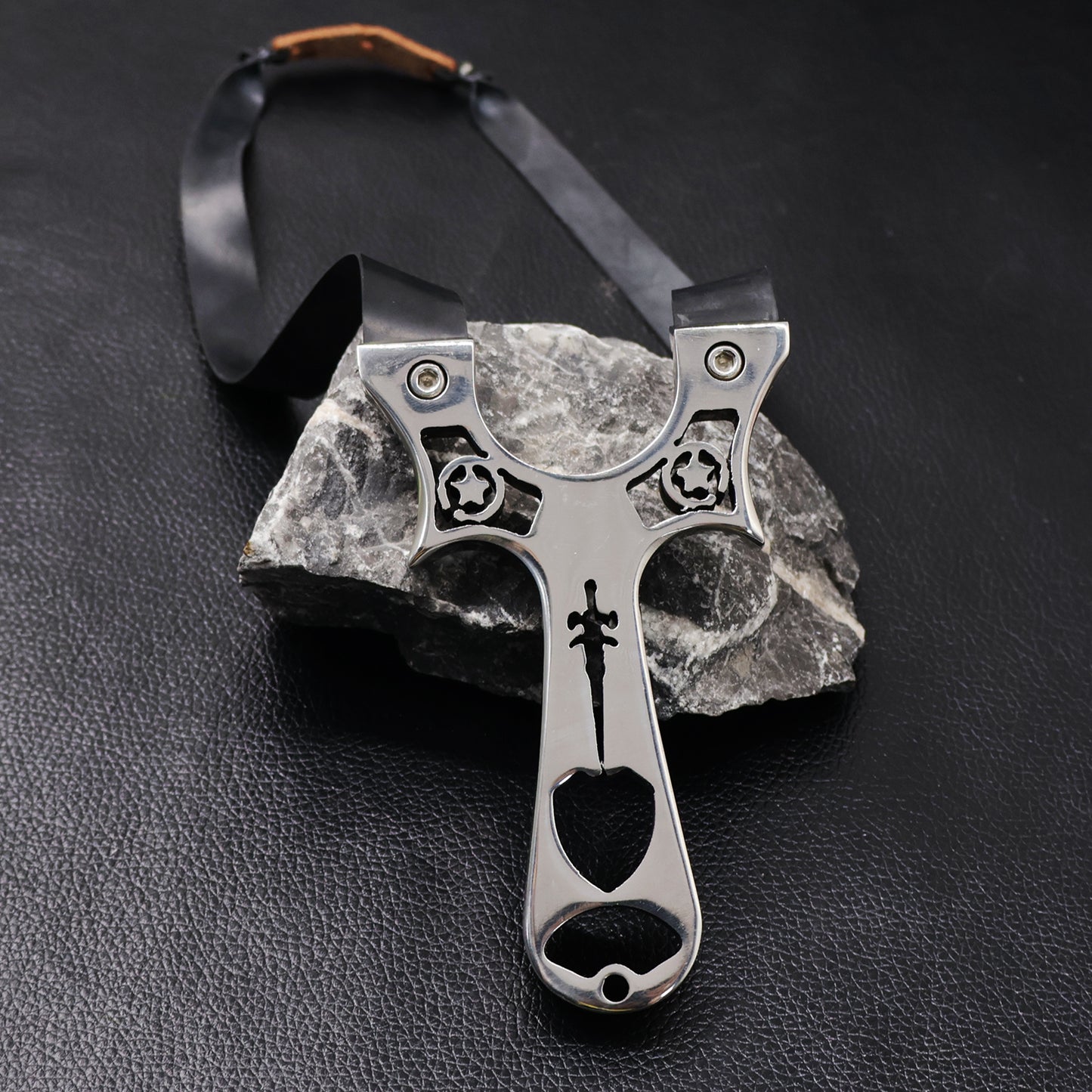 Piaoyu Stainless Steel Slingshot S004