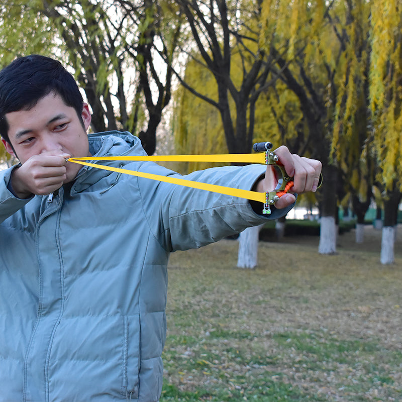 Piaoyu Alloy Slingshot A004 - Professional Stainless Steel Hunting Catapult