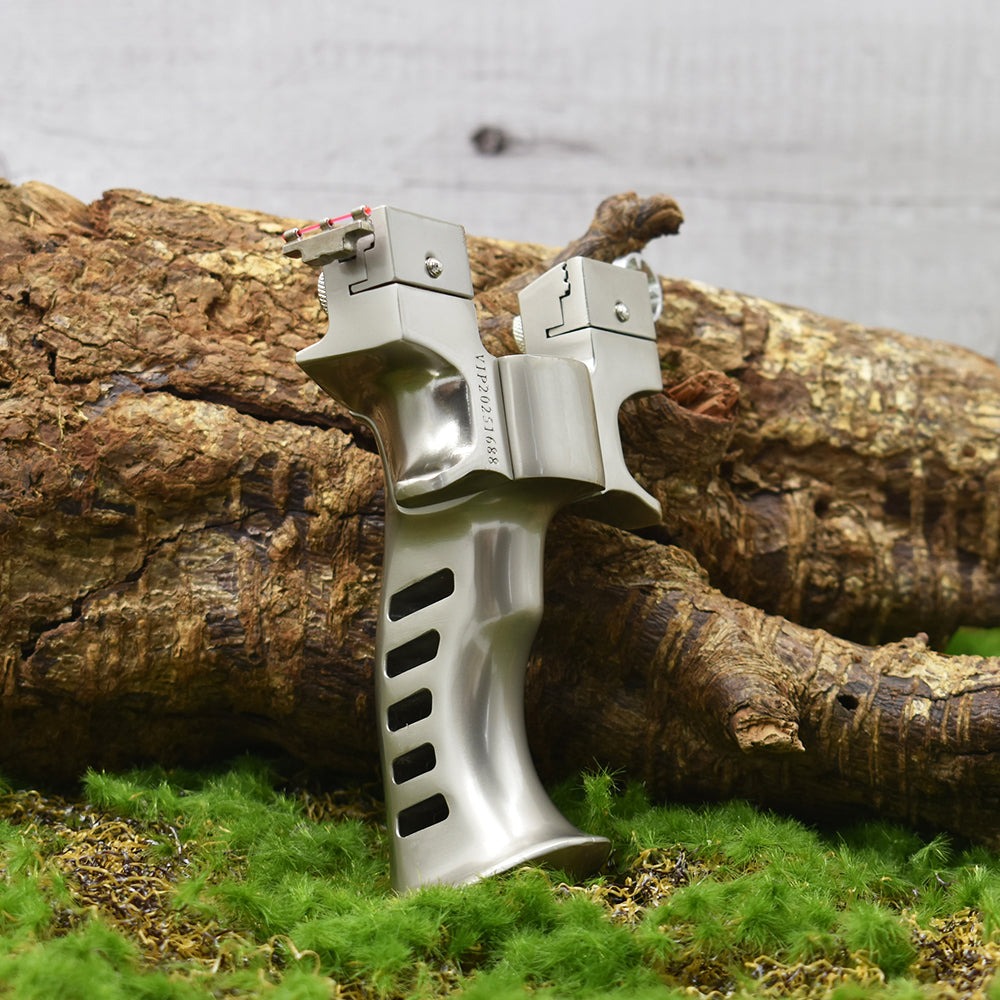 Piaoyu Alloy Slingshot A011 - Professional Stainless Steel Hunting Catapult