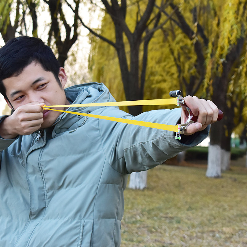 Piaoyu Alloy Slingshot A021 - Professional Stainless Steel Hunting Catapult