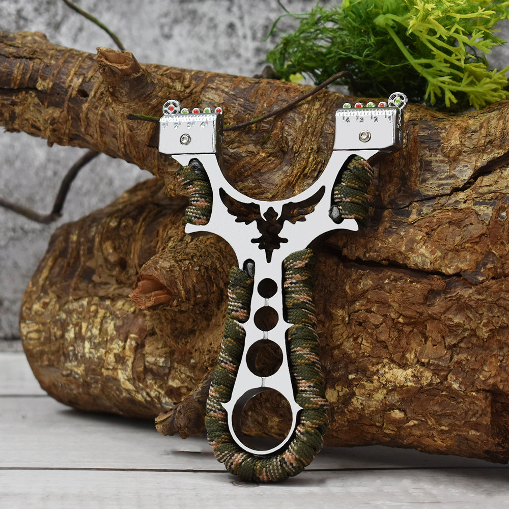 Piaoyu Alloy Slingshot A046 - Professional Stainless Steel Hunting Catapult