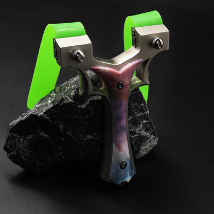 Piaoyu Alloy Slingshot A012 - Professional Stainless Steel Hunting Catapult