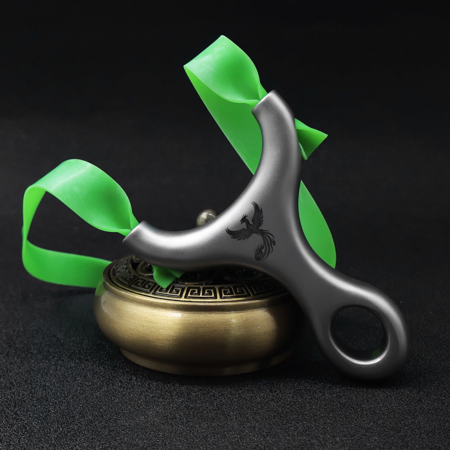 Piaoyu Stainless Steel Slingshot C048