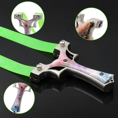 Piaoyu Alloy Slingshot A012 - Professional Stainless Steel Hunting Catapult
