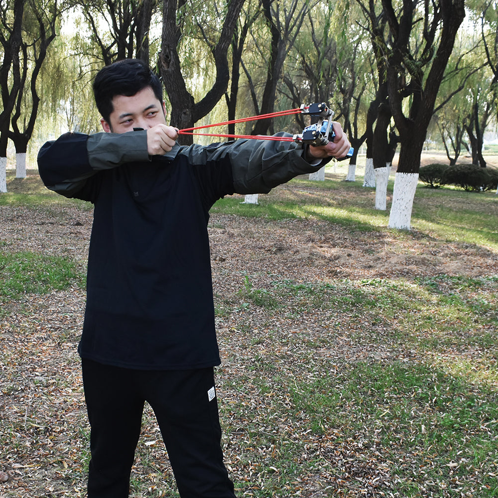 Piaoyu Alloy Slingshot A041 - Professional Stainless Steel Hunting Catapult