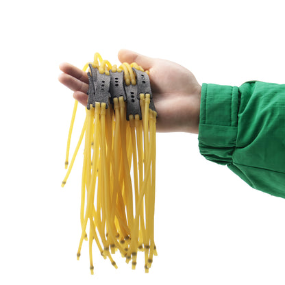 Piaoyu 2-Layer Flat Slingshot Rubber Bands 1 Set=6 Pieces R004 - High-Tension Slingshot Replacement Flat Rubber Bands - High-Tension Slingshot Replacement Flat Rubber Bands - High-Tension Slingshot Replacement Flat Rubber Bands