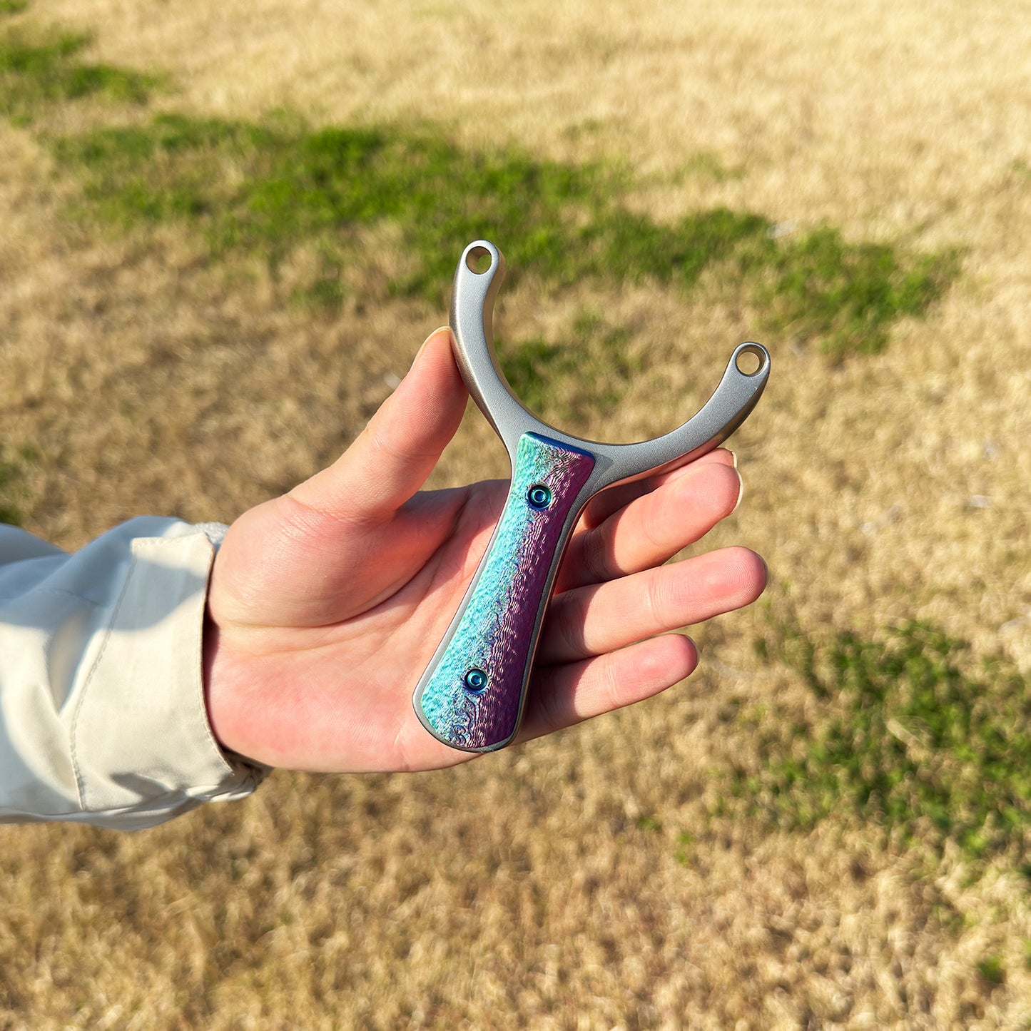 Piaoyu Stainless Steel Slingshot C006