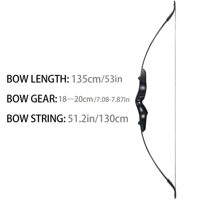Piaoyu Recurve Bow LY F002 - Professional Archery Target Shooting & Hunting