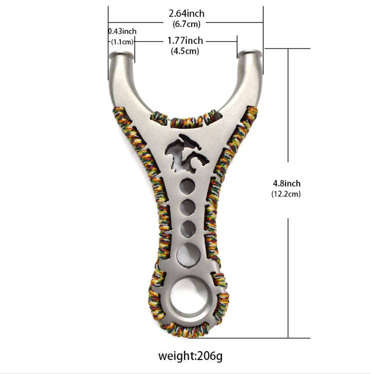 Piaoyu Stainless Steel Slingshot C058