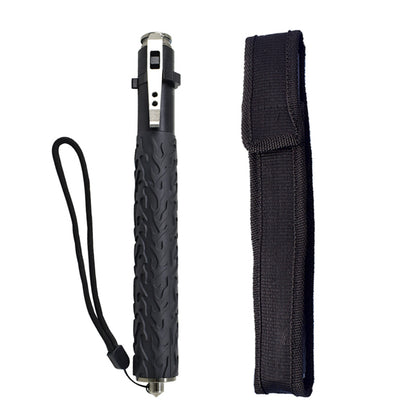 Outdoor Camping and Hiking Walking Sticks Telescopic Vehicle Three-section Self-defense Swing Stick