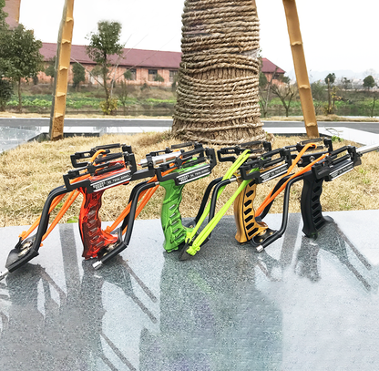 Professional Slingshot with Wrist and Laser Sight Hunting Slingshot for Adults with Rubber Bands