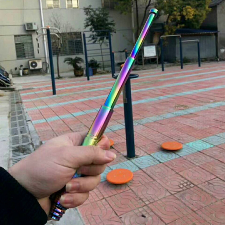 Three Self-defense Pen Type Telescopic Rod Telescopic Rod Titanium Alloy Outdoor Tool Tactical Survival Pen