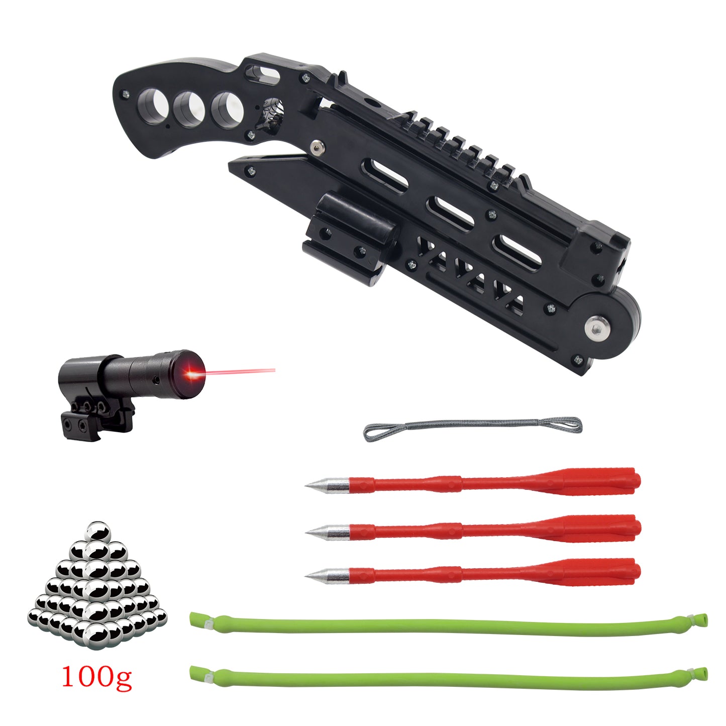 Piaoyu Resin Slingshot B025 - Professional Stainless Steel Hunting Catapult