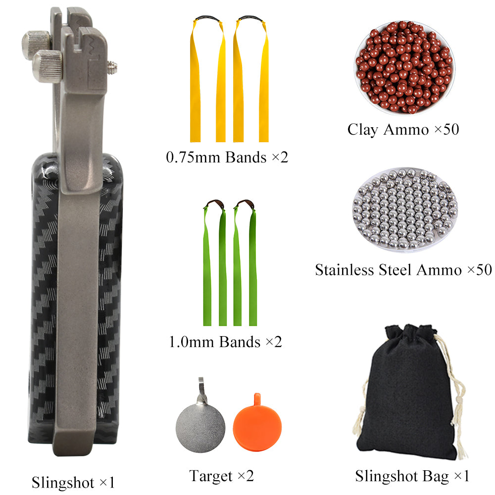 Piaoyu Stainless Steel Slingshot C015