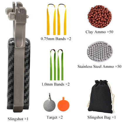 Piaoyu Stainless Steel Slingshot C015